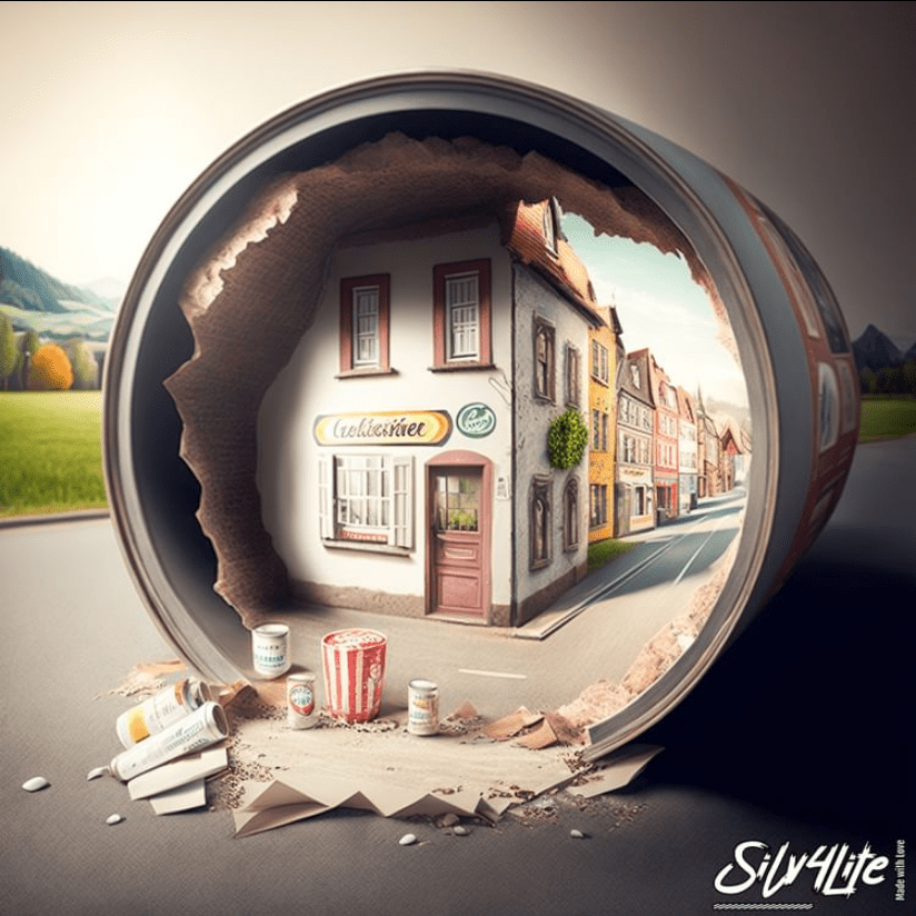Read more about the article Surreal Advertisment – Photomanipulation & Paint